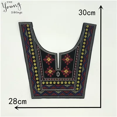 High Quality Lace Collar DIY Embroidery Ethnic Style Lace Neckline Decorative Clothes Neckline Accessories Decals
