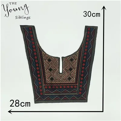 High Quality Lace Collar DIY Embroidery Ethnic Style Lace Neckline Decorative Clothes Neckline Accessories Decals