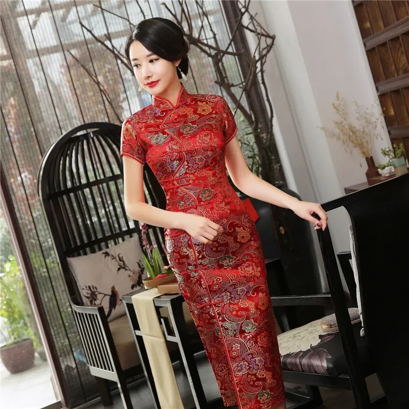 Fashion Clothes Vintage Dress for Women Clothing Streetwear Traditional Chinese Clothing Cheongsams Chinese Qipao Ethnic Style