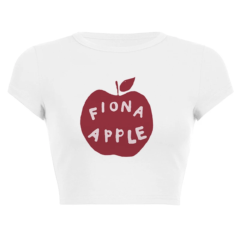 2025 Harajuku Y2K Women's Tank Top Casual Female White Crop Tops Short Sleeve Loose Solid Color Tees Vest Summer Streetwear