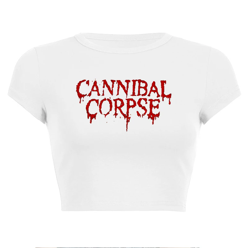 2025 Harajuku Y2K Women's Tank Top Casual Female White Crop Tops Short Sleeve Loose Solid Color Tees Vest Summer Streetwear