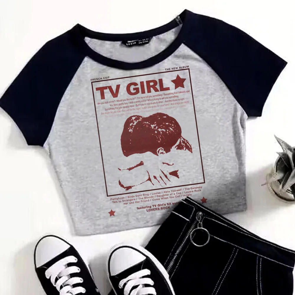 Y2k Printed Vest Strap for WOMEN Green Punk Short Sexy Corset Grunge Retro Cool Tv Girl Gothic Fairycore Vest Sleeveless Emo