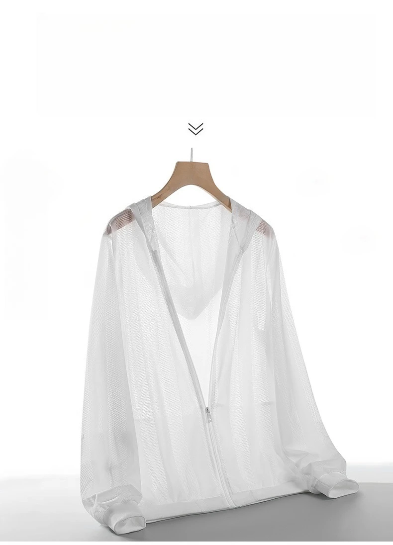 CHUJIE Summer UPF 50+ UV Sun Protection Skin Coats Men Ultra-Light Sportswear Hooded Outwear Men Breathable Casual Jackets Man