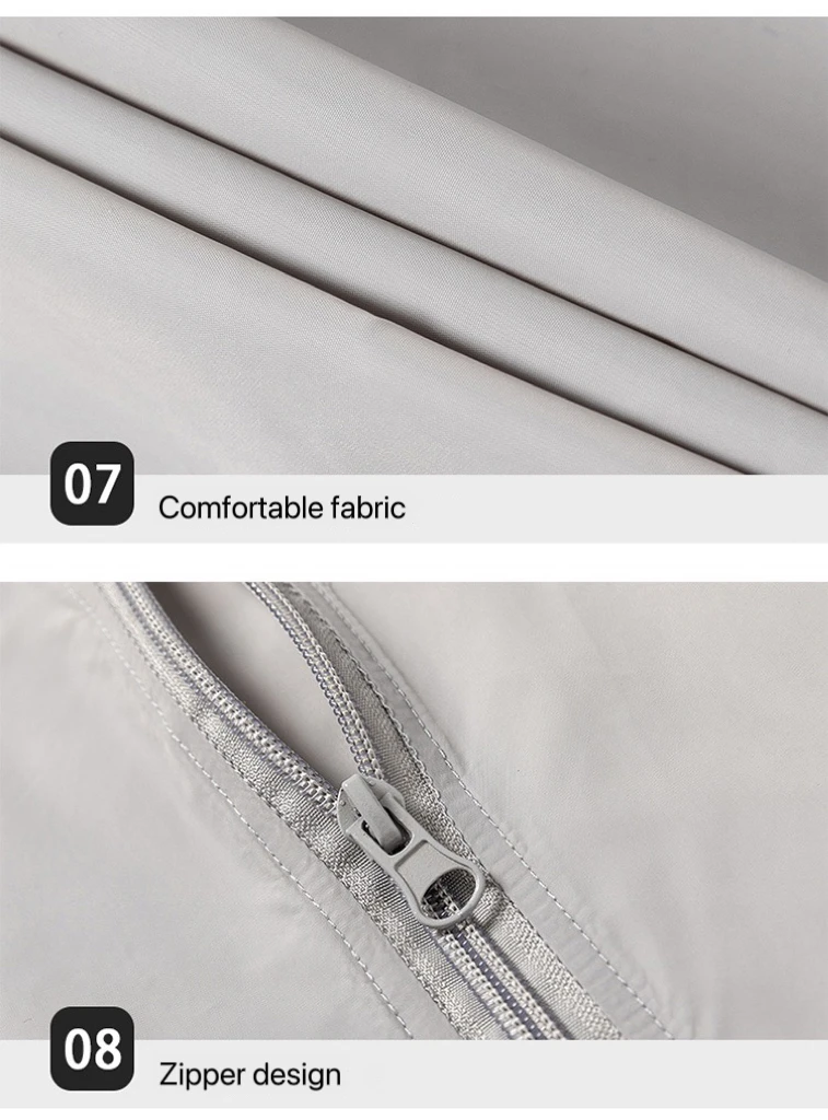 1pcs Breathable Ice Silk Hiking Jacket Outerwear Coat Camping Sun Protection Fishing Hunting Clothe Quick Dry Sunscreen Clothing