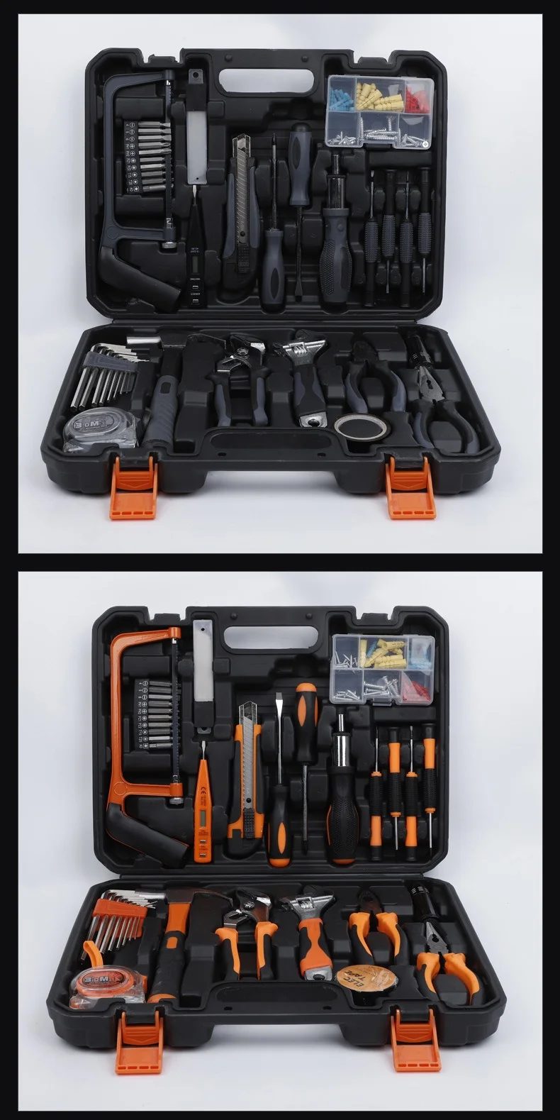 ZTEN Multifunctional Electrician Car Repair Toolbox Repair Combination Tool With Hot Melt Gun Home Hardware Set Tools