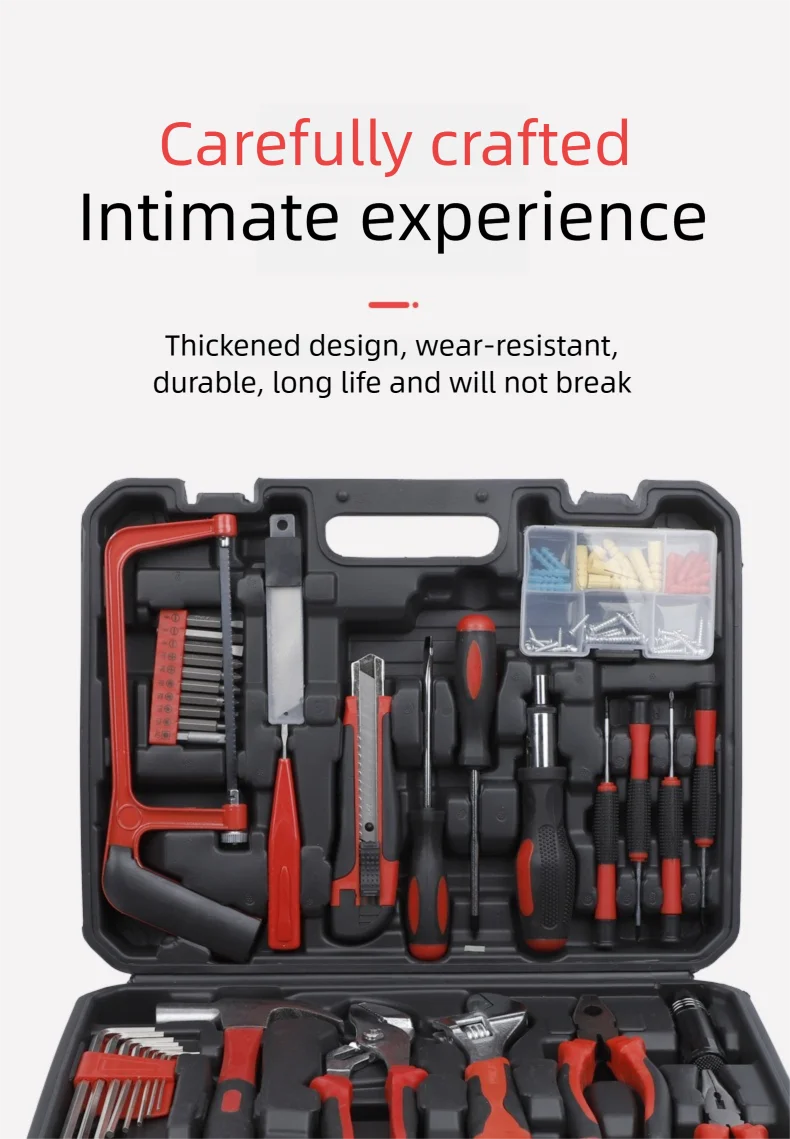 ZTEN Multifunctional Electrician Car Repair Toolbox Repair Combination Tool With Hot Melt Gun Home Hardware Set Tools