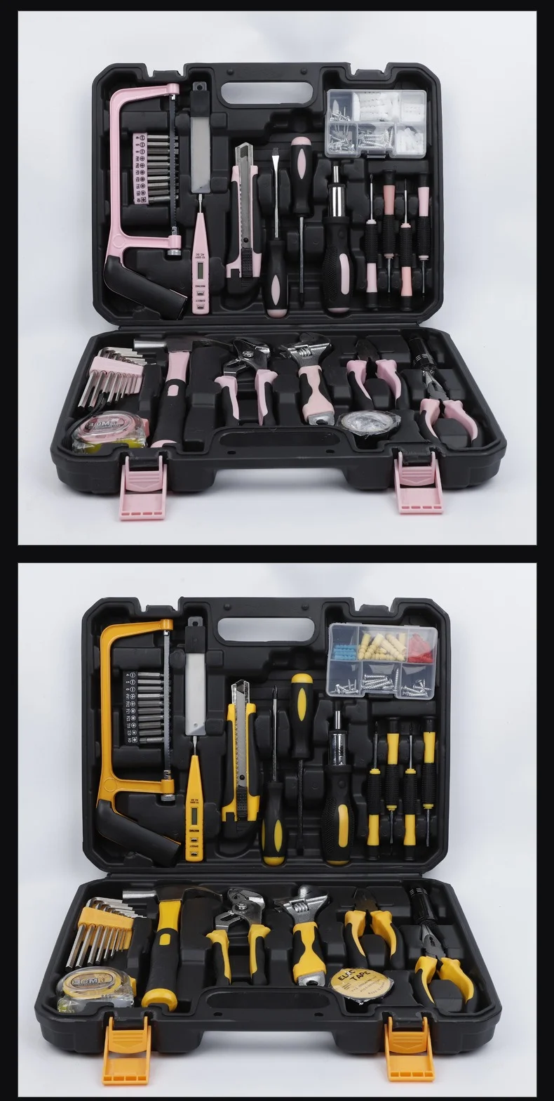 ZTEN Multifunctional Electrician Car Repair Toolbox Repair Combination Tool With Hot Melt Gun Home Hardware Set Tools