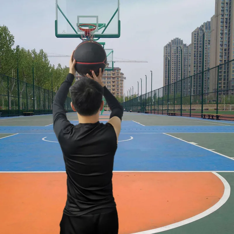 Men's One Arm Long Sleeves Sports T-Shirts Basketball Base Layer Tight Gym Fitness Running Top Outdoor Clothes S M L XL 2XL 3XL