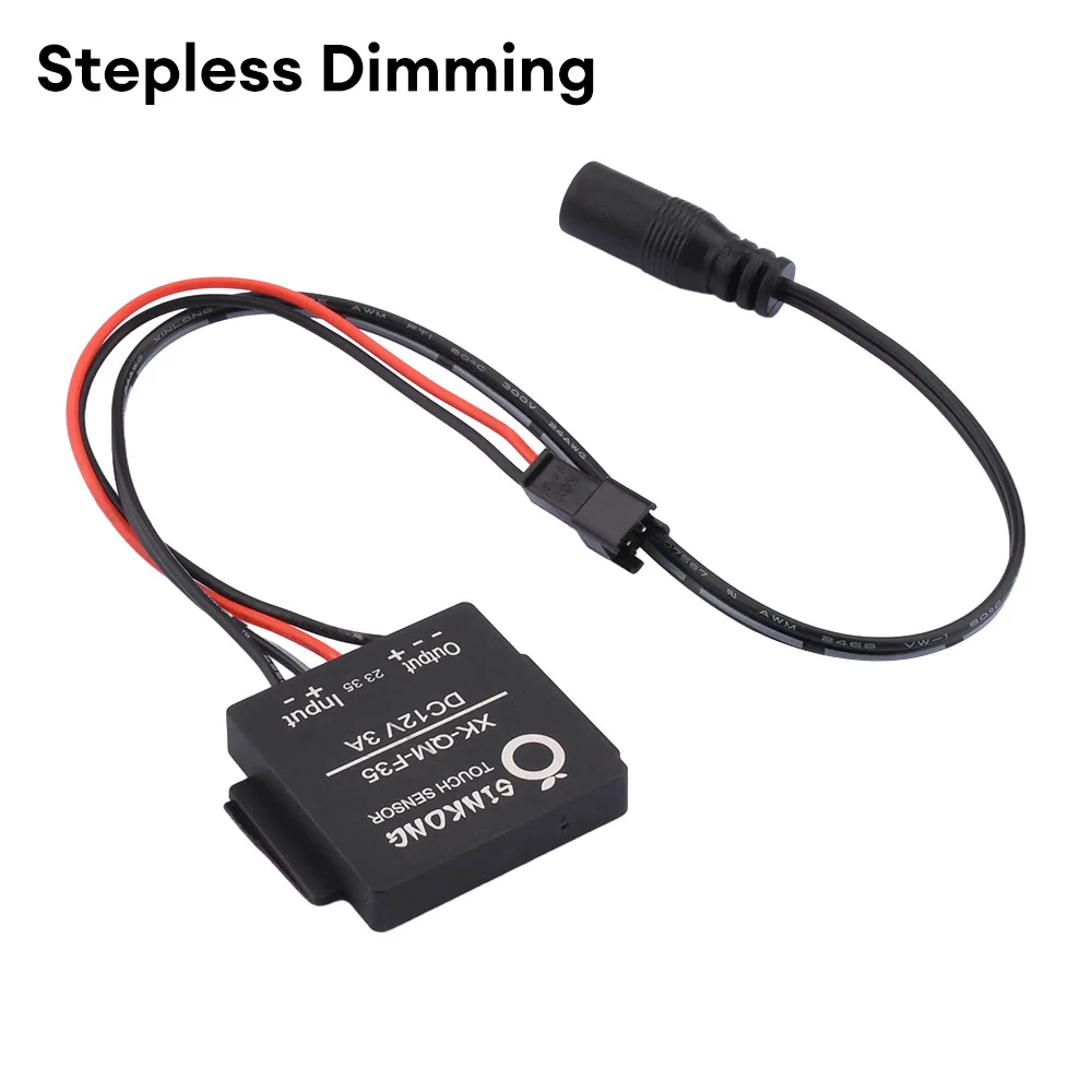 Touch Switch Sensor Stepless LED Inductive Dimming Touch Switch for Led Light Mirror Lamp Dimmer Control Switch Touch Pad