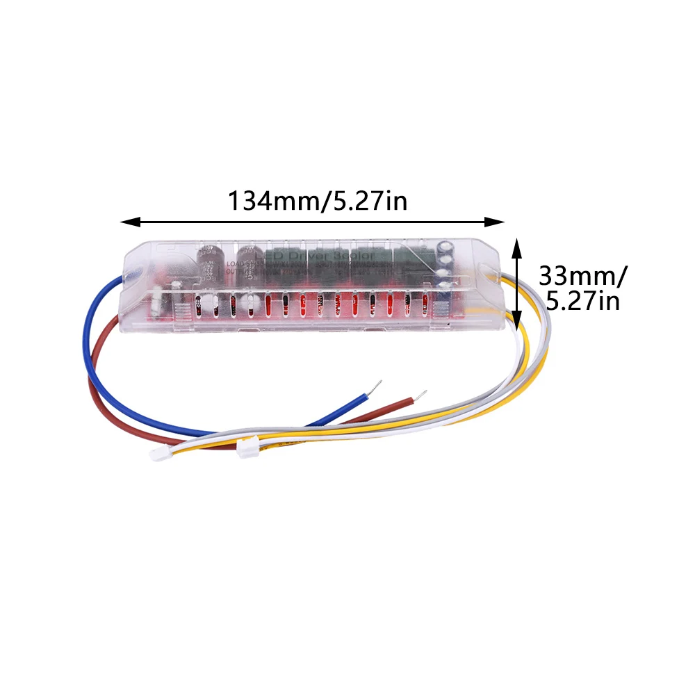 Infrared Remote Control Ceiling Light Power Supply LED Drive Power Supply Dimming and Color Mixing Driver 48W-288W For LED Light