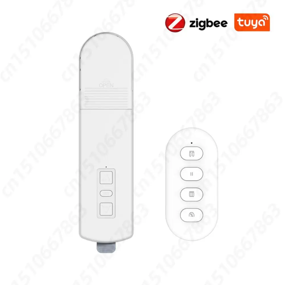 Zigbee Smart Electric Curtain Motor Support APP Control Motorized Chain Roller Blind Shade Shutter Drive Motor