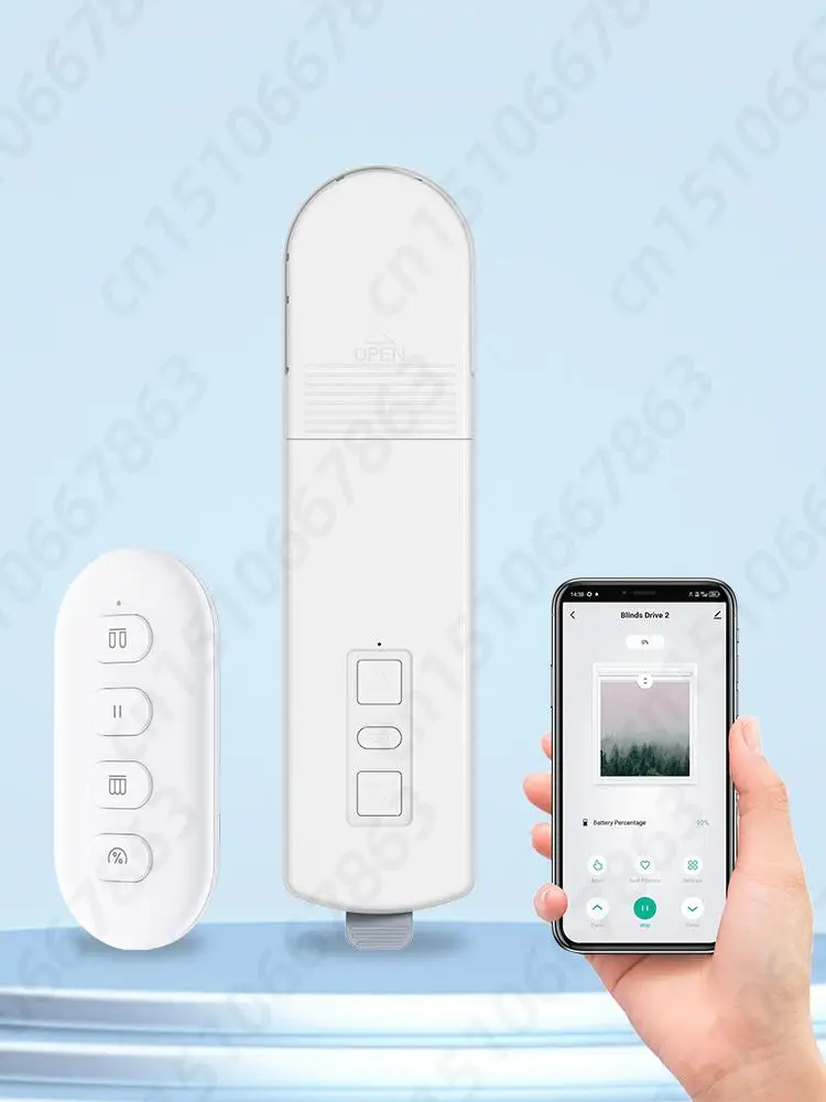 Zigbee Smart Electric Curtain Motor Support APP Control Motorized Chain Roller Blind Shade Shutter Drive Motor