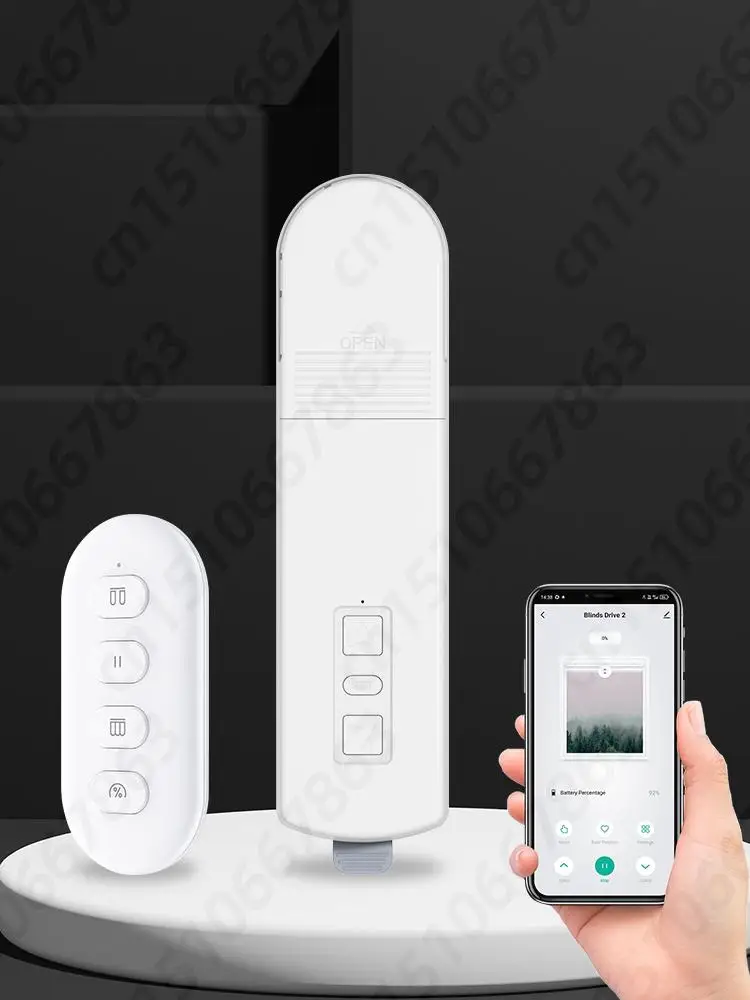 Zigbee Smart Electric Curtain Motor Support APP Control Motorized Chain Roller Blind Shade Shutter Drive Motor