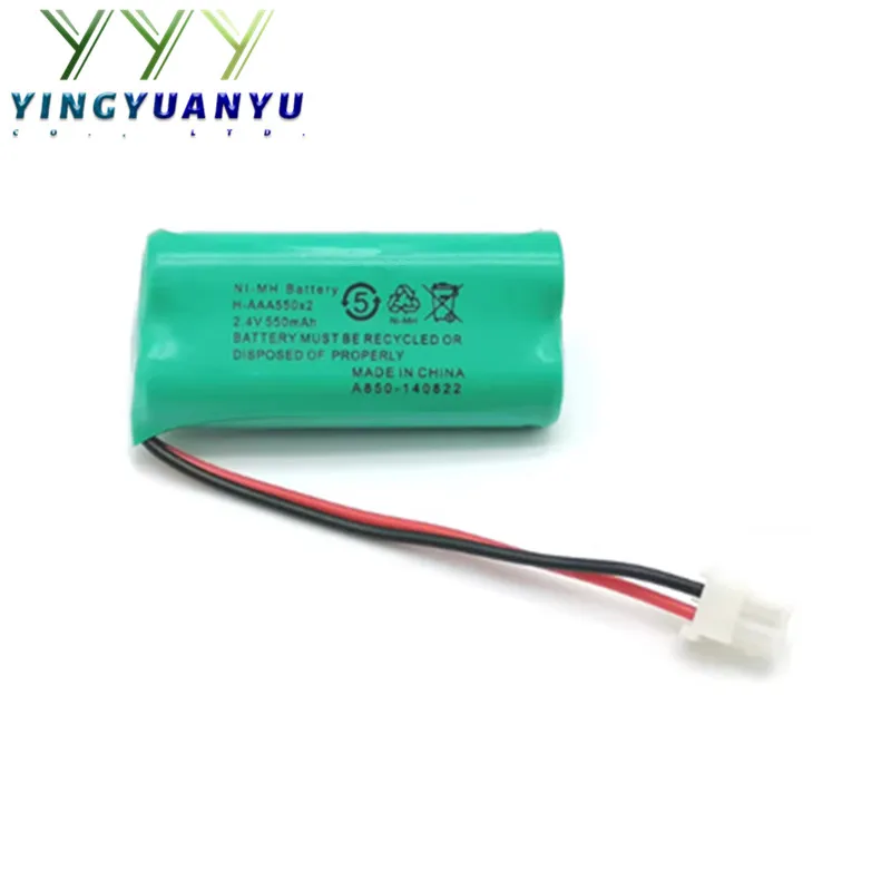 2.4V AAA 550mAh NiMH Batteries Cordless Telephone Battery DCTG792 612 611 722 725