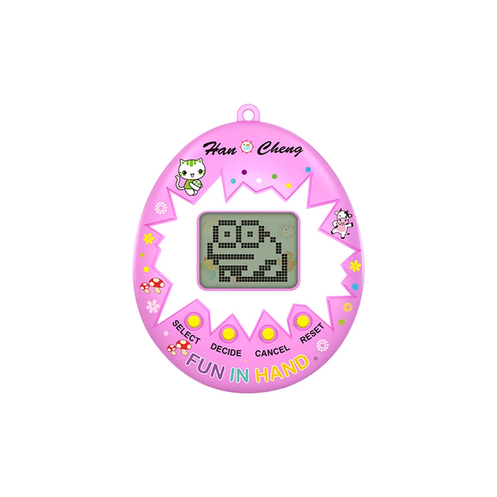 Mini Handheld Electronic Pets Tamagotchi 90S Nostalgic 197 Pets In One Virtual Cyber Digital Pet Toys Pixel Funny Gift Play Toy