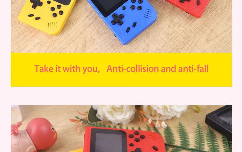 2.4 Inch Lcd Screen Retro Video Game Console Built-in 400 In Handheld Portable Pocket Mini Game Console Christmas Gift Christmas