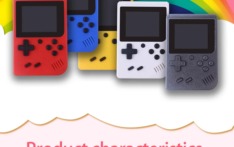 2.4 Inch Lcd Screen Retro Video Game Console Built-in 400 In Handheld Portable Pocket Mini Game Console Christmas Gift Christmas