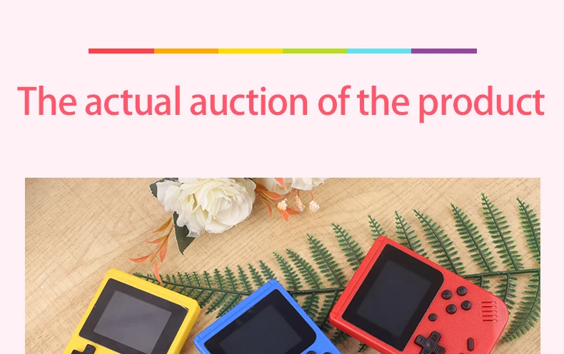 2.4 Inch Lcd Screen Retro Video Game Console Built-in 400 In Handheld Portable Pocket Mini Game Console Christmas Gift Christmas