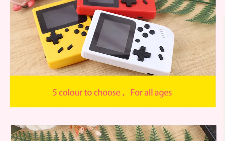2.4 Inch Lcd Screen Retro Video Game Console Built-in 400 In Handheld Portable Pocket Mini Game Console Christmas Gift Christmas