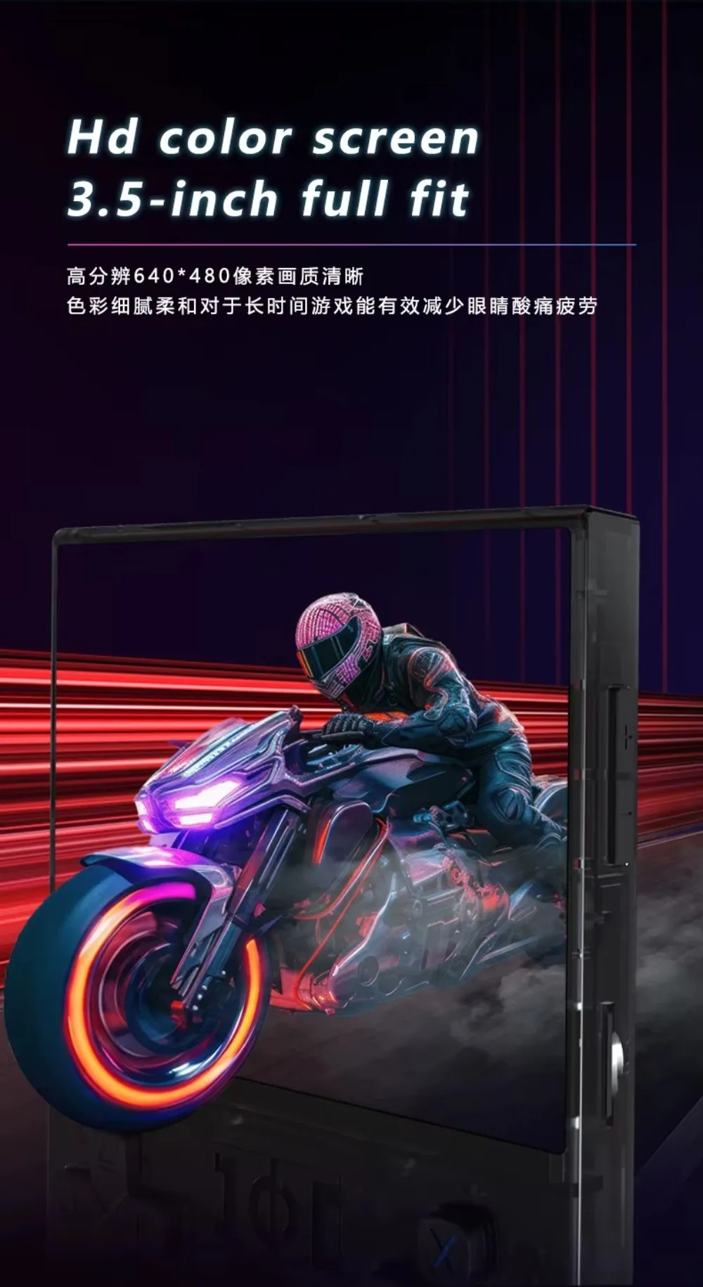 R36PRO Open Source Handheld Game Console Dual Joystick 3.5inch HD Screen Game Player Support TF Card 4000mAh Game Machine