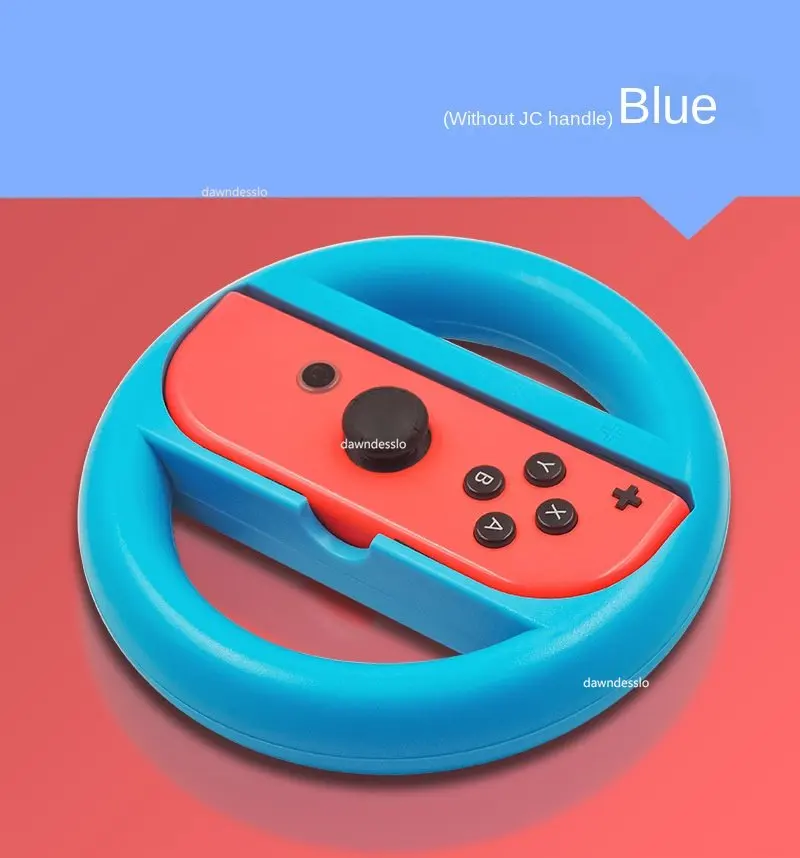 2Pcs Joy-Con Wheel for Nintendo Switch Racing Game Wheel Controller NS Joy-Con Grip Cart Holder