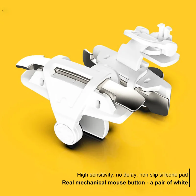 Gaming Trigger For Mobile Phone L1R1 Smart Phone Fire Button Joysticks Game Controller Handle For Android Gaming Triggers