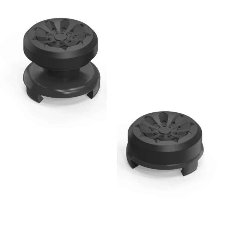 2Pcs Precise Control Gaming Thumbsticks Caps for P4 & P5 Controller Ergonomic Designing Thumb Grip Joysticks Cover