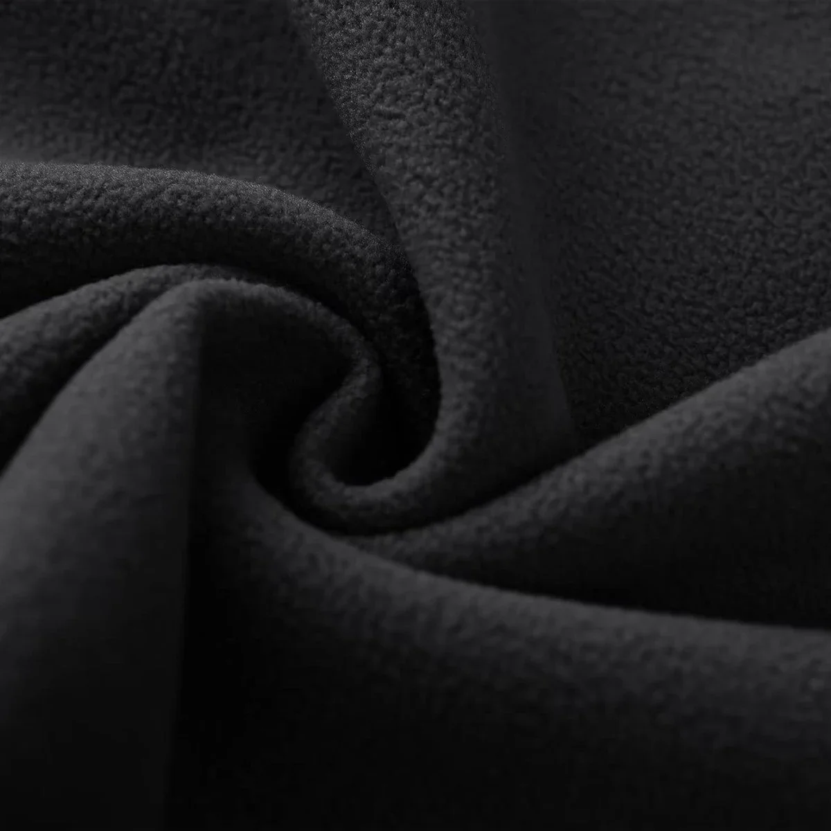 Men's Fleece Jacket Soft Warmth Windproof Full Zip Up Coat Multiple Zipper Pockets Hiking Working Outdoors Windbreaker