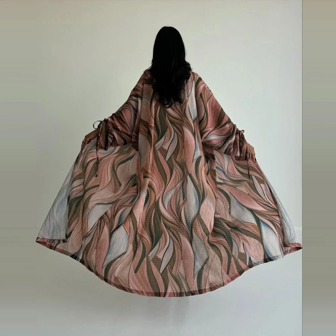 Eid Print Abaya Women Dress Muslim Cardigan String Sleeve Vestidos Largos Party Jalabiya Ramadan Kaftan Arab Long Robe 2025 Eid Print Abaya Women Dress Muslim Cardigan String Sleeve Vestidos Largos Party Jalabiya Ramadan Kaftan Arab Long Robe 2025