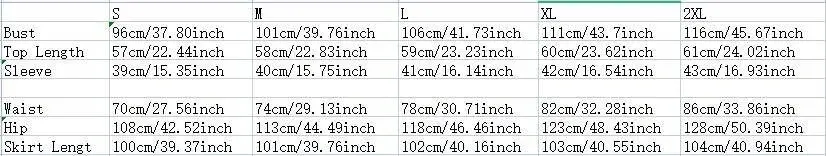 2 Piece Long Sleeve Shirt+Skirts Eid Muslim Women Elegant Sets Abaya Dubai Turkey Islamic Casual Tops Solid Color Skirt Fashion