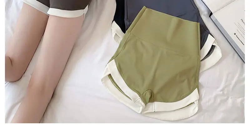 Summer Wearing Thin Contrasting Shorts Leggings High Waisted Safety Pants Three Point No Awkward Line Shark Pants For