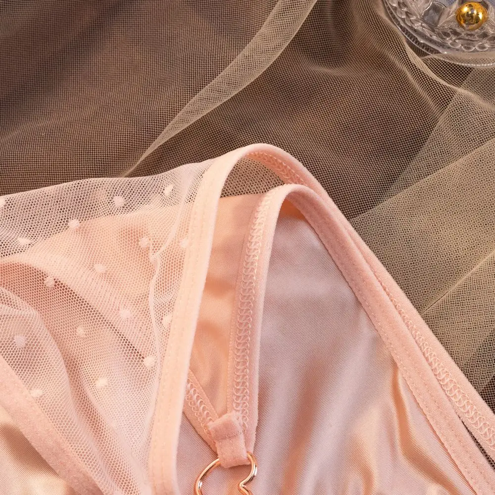 Cotton Crotch Love Heart Buckle Soild Color Intimates Dot Print Underwear Ladies Lace Panties Women Briefs Seamless Underwear