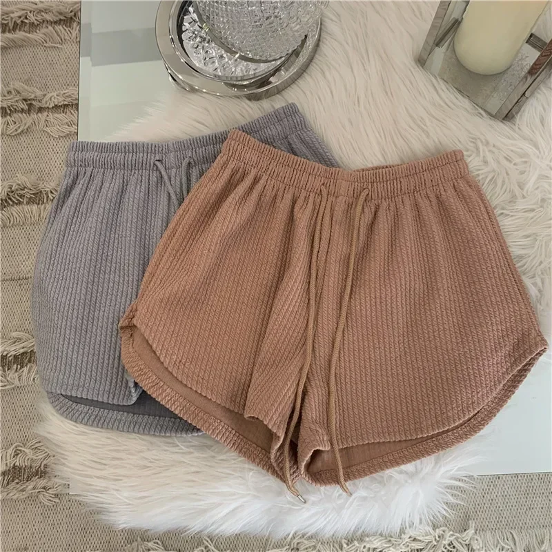 Women Gym Fitness Running Shorts Women's Thin Style Loose Casual Large Size Wide Leg High Waist A-word Sports Hot Pants Women Gym Fitness Running Shorts Women's Thin Style Loose Casual Large Size Wide Leg High Waist A-word Sports Hot Pants