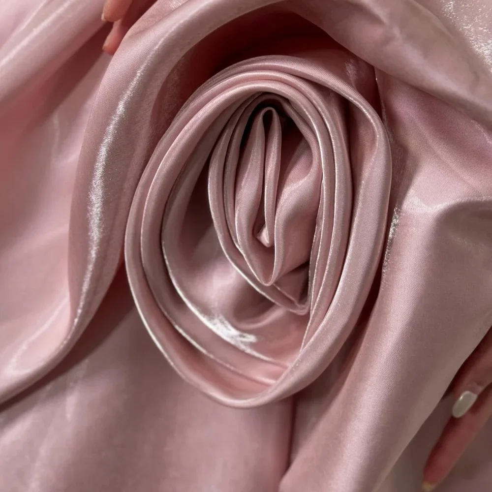 Strapless Party Dresses Satin Backless Knee-Length Prom Dress 3D Flower Mini Skirt Sleeveless robes de soirée