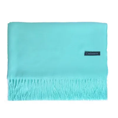 Luxury Brand Solid Scarf Women Thin Shawls Winter Cashmere Pashmina Long Wraps Female Hijab Scarves Autumn Neck Warmer Scarf