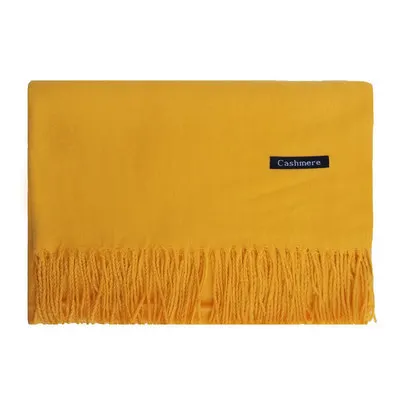 Luxury Brand Solid Scarf Women Thin Shawls Winter Cashmere Pashmina Long Wraps Female Hijab Scarves Autumn Neck Warmer Scarf