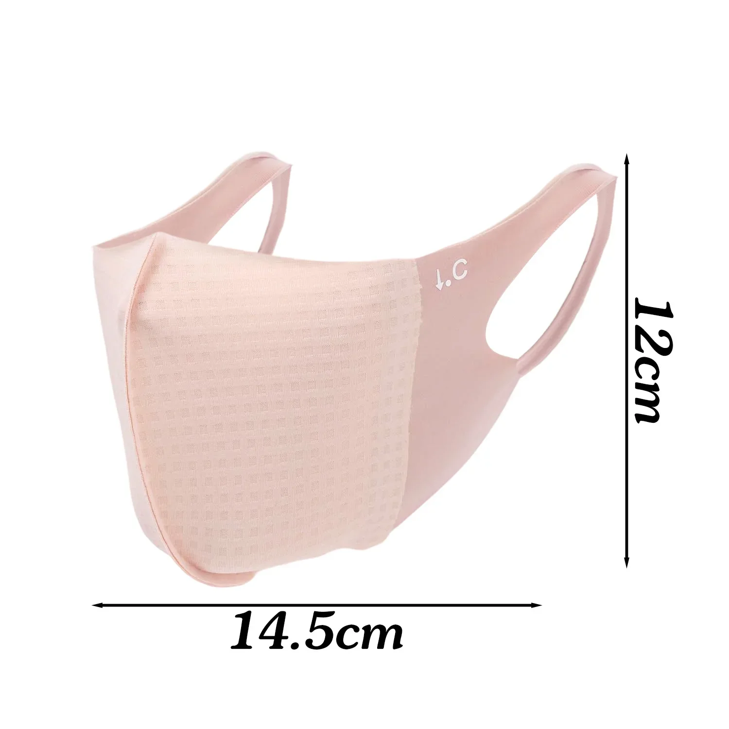 Summer UV Protection Mask Women Men Ice Silk Sunscreen Breathable Thin Face Cover Sunscreen Anti-uv Fashionable Outdoor Gear