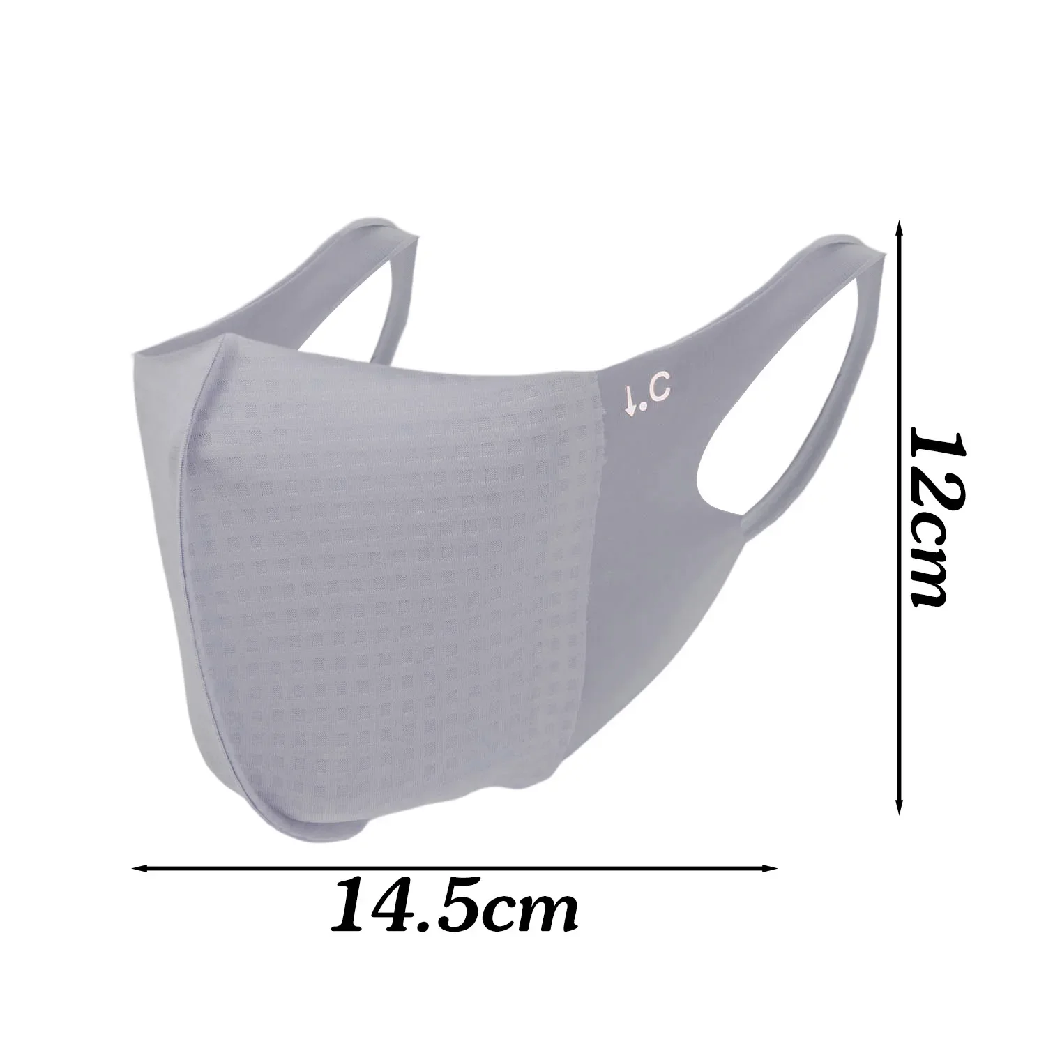 Summer UV Protection Mask Women Men Ice Silk Sunscreen Breathable Thin Face Cover Sunscreen Anti-uv Fashionable Outdoor Gear