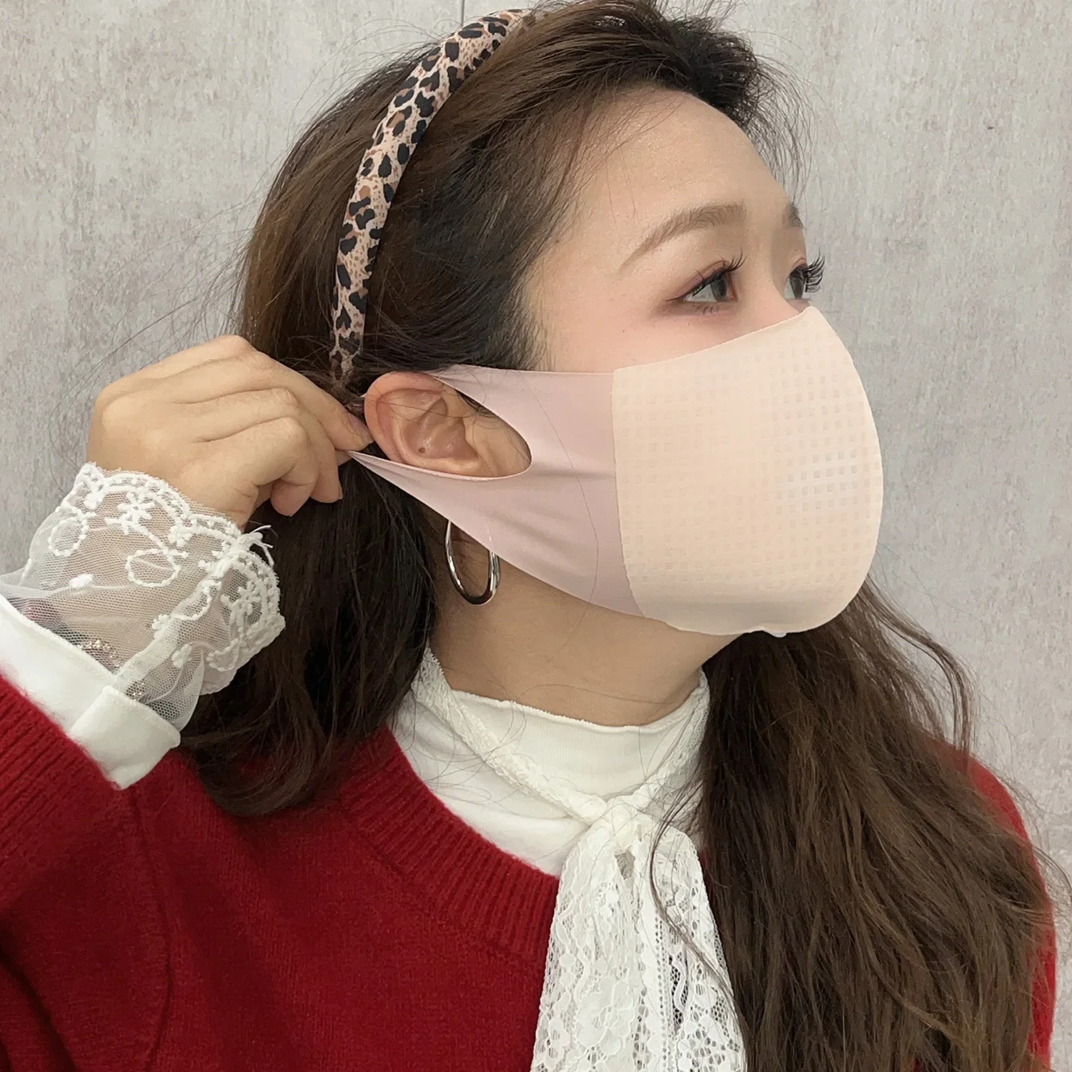 Summer UV Protection Mask Women Men Ice Silk Sunscreen Breathable Thin Face Cover Sunscreen Anti-uv Fashionable Outdoor Gear