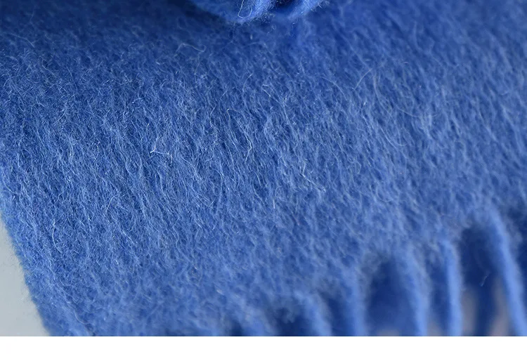 Wool Winter Long Scarf Women Sold Color Tassel Scarves for Ladies Shawl Scarf Fashion Thick Warm Cashmere Poncho Wrap Unisex