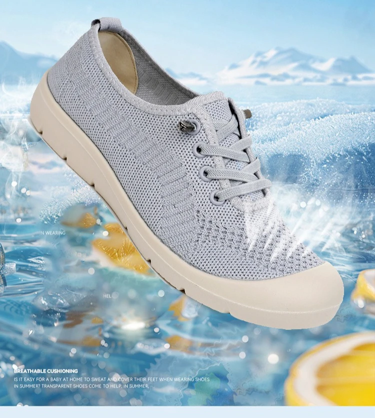 Women's Neo-Chinese Style Walking Shoes Soft Sole Lightweight Slip-On Breathable Comfort Shoes Women Non-Slip Casual Lazy Shoes