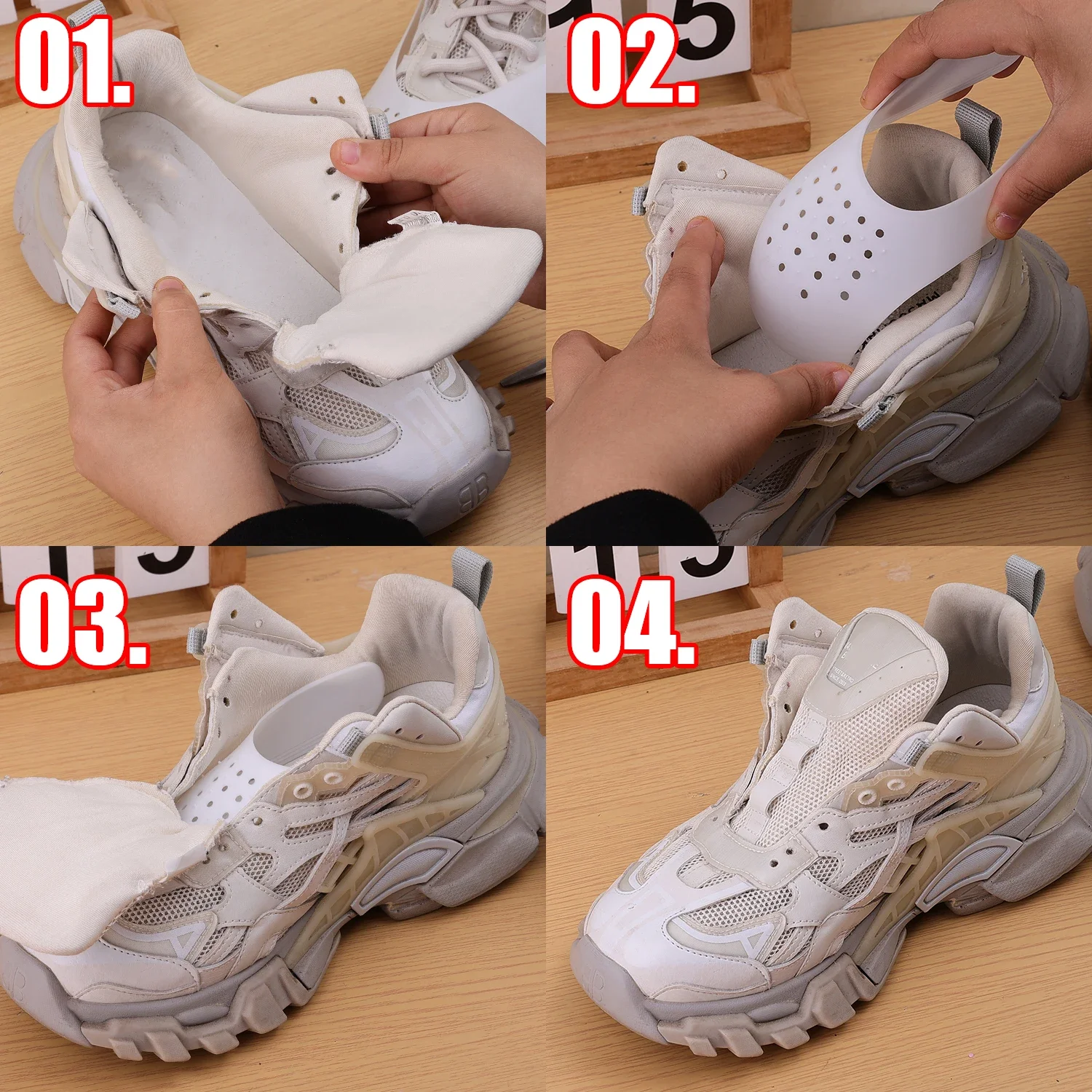 2/10pcs Protector Shoe Head Stretcher Sneaker Anti Crease Wrinkled Fold Shoe Support Toe Cap Sport Crease Protector Dropship 2/10pcs Protector Shoe Head Stretcher Sneaker Anti Crease Wrinkled Fold Shoe Support Toe Cap Sport Crease Protector Dropship