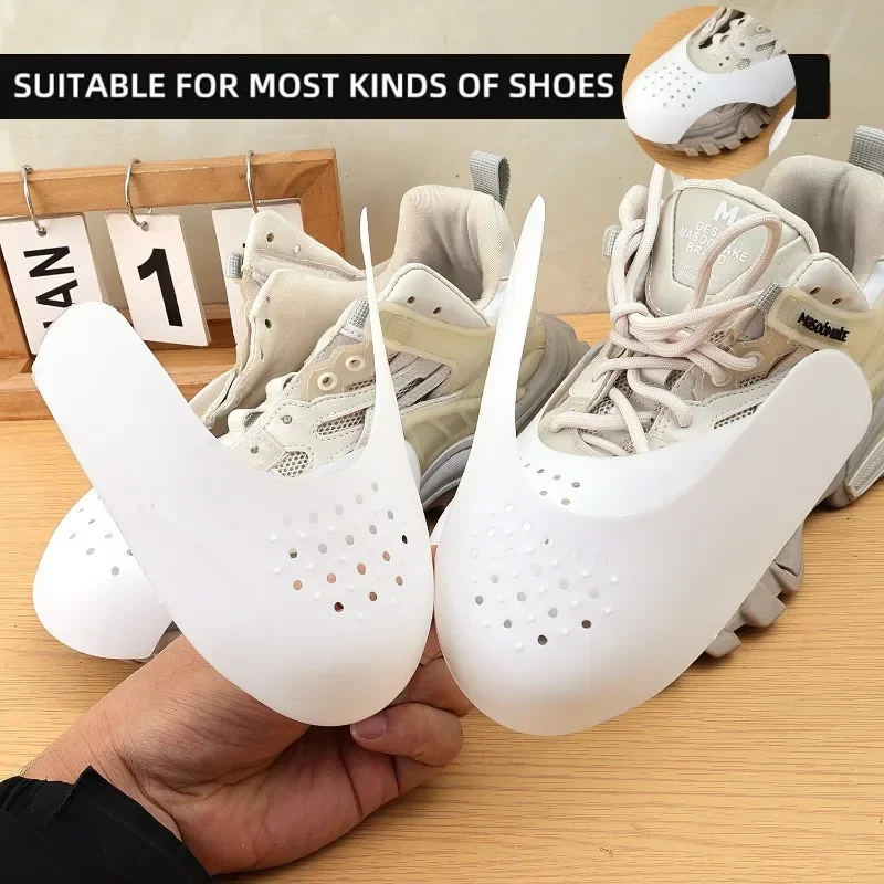 2102737-s0jaka.jpg 2/10pcs Protector Shoe Head Stretcher Sneaker Anti Crease Wrinkled Fold Shoe Support Toe Cap Sport Crease Protector Dropship - Image 3