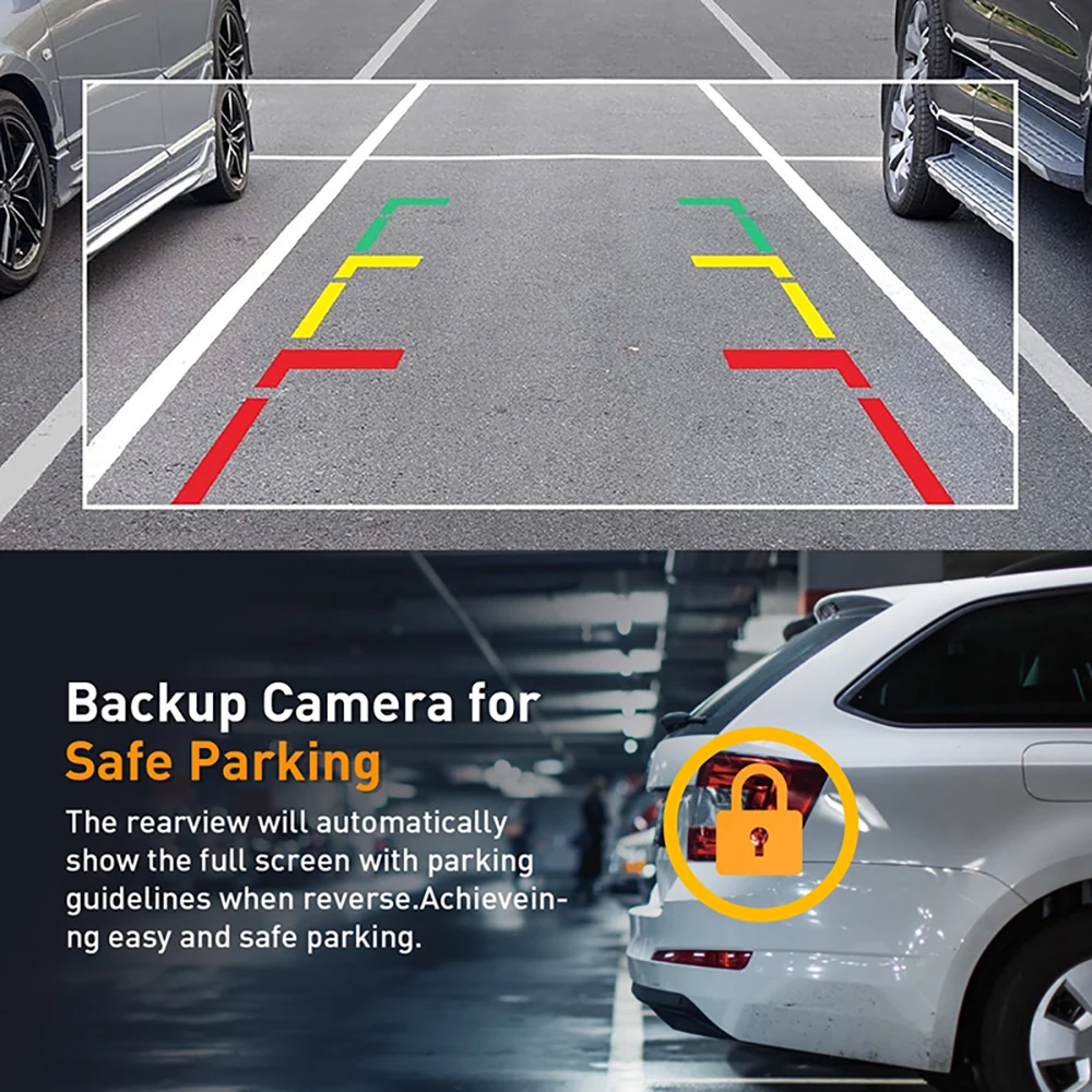 3 Channel Dash Cam for Cars Black Box Camera Car DVR 1080P Video Recorder Rear View Camera for Vehicle Car DVR car accessories