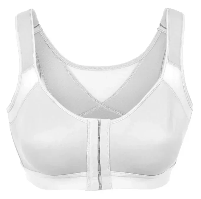 Vest Bras S-5XL Front Closure Posture Corrector Lift Up Bra Women Push Up Cross Back Underwear Shockproof Sports Support Fitness