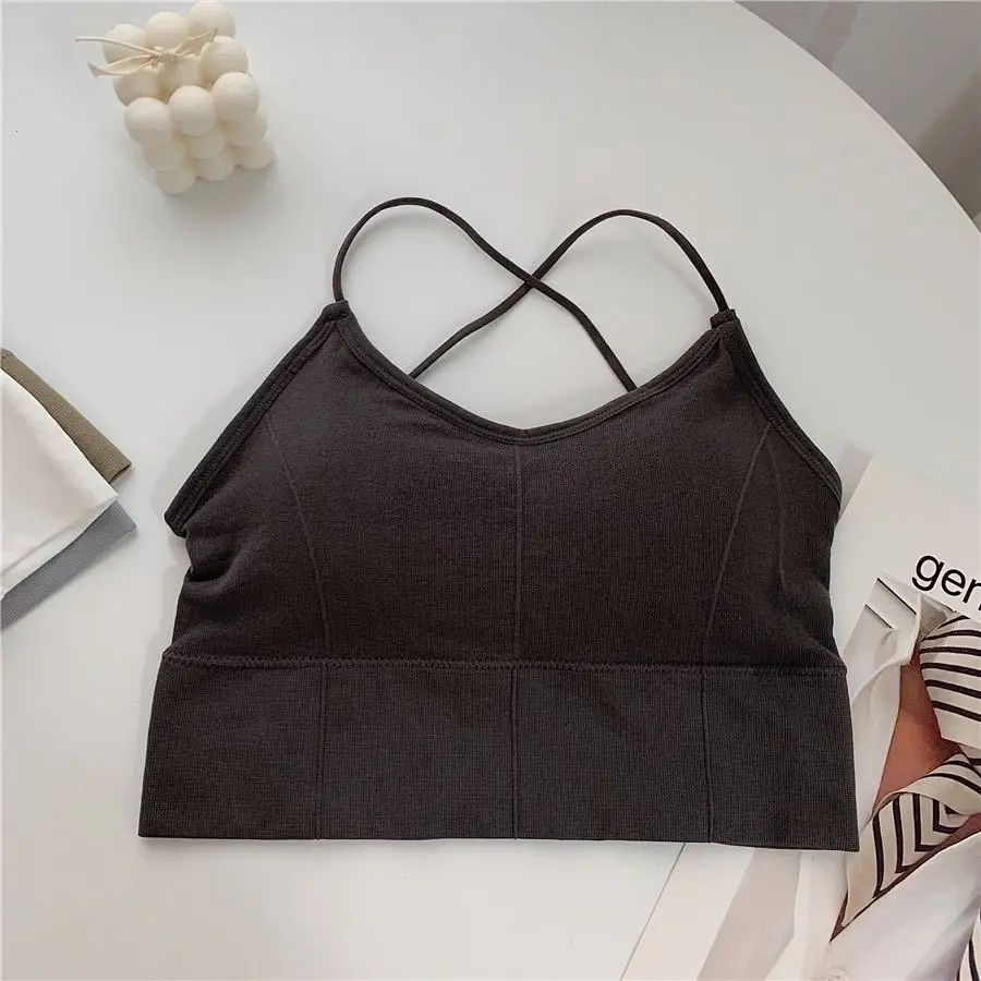 Women Cross Strap Sports Bra Top Women Push Up Sport Bra Yoga Gym Crop Top Brassiere Fitness Top Sport Bra Breathable Bras Women Cross Strap Sports Bra Top Women Push Up Sport Bra Yoga Gym Crop Top Brassiere Fitness Top Sport Bra Breathable Bras
