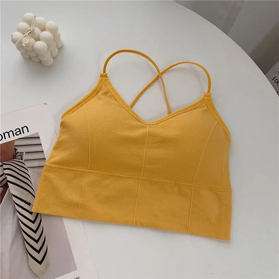 Women Cross Strap Sports Bra Top Women Push Up Sport Bra Yoga Gym Crop Top Brassiere Fitness Top Sport Bra Breathable Bras Women Cross Strap Sports Bra Top Women Push Up Sport Bra Yoga Gym Crop Top Brassiere Fitness Top Sport Bra Breathable Bras