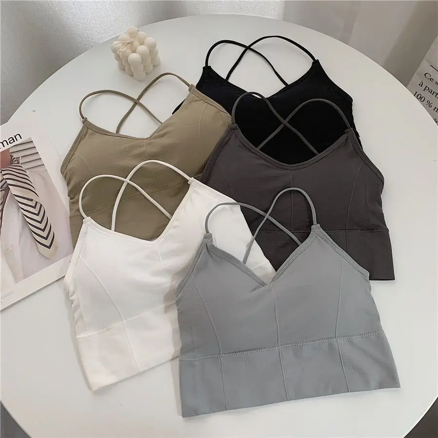 Women Cross Strap Sports Bra Top Women Push Up Sport Bra Yoga Gym Crop Top Brassiere Fitness Top Sport Bra Breathable Bras Women Cross Strap Sports Bra Top Women Push Up Sport Bra Yoga Gym Crop Top Brassiere Fitness Top Sport Bra Breathable Bras