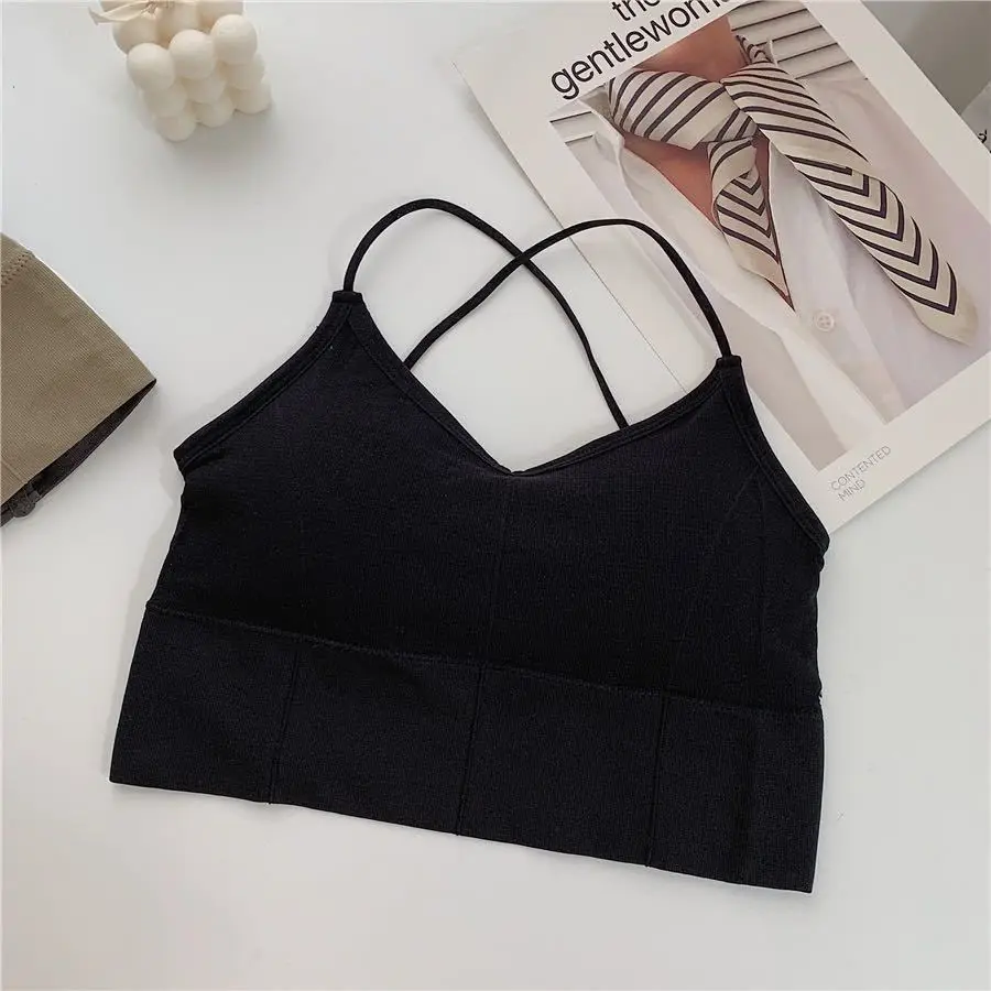 Women Cross Strap Sports Bra Top Women Push Up Sport Bra Yoga Gym Crop Top Brassiere Fitness Top Sport Bra Breathable Bras Women Cross Strap Sports Bra Top Women Push Up Sport Bra Yoga Gym Crop Top Brassiere Fitness Top Sport Bra Breathable Bras