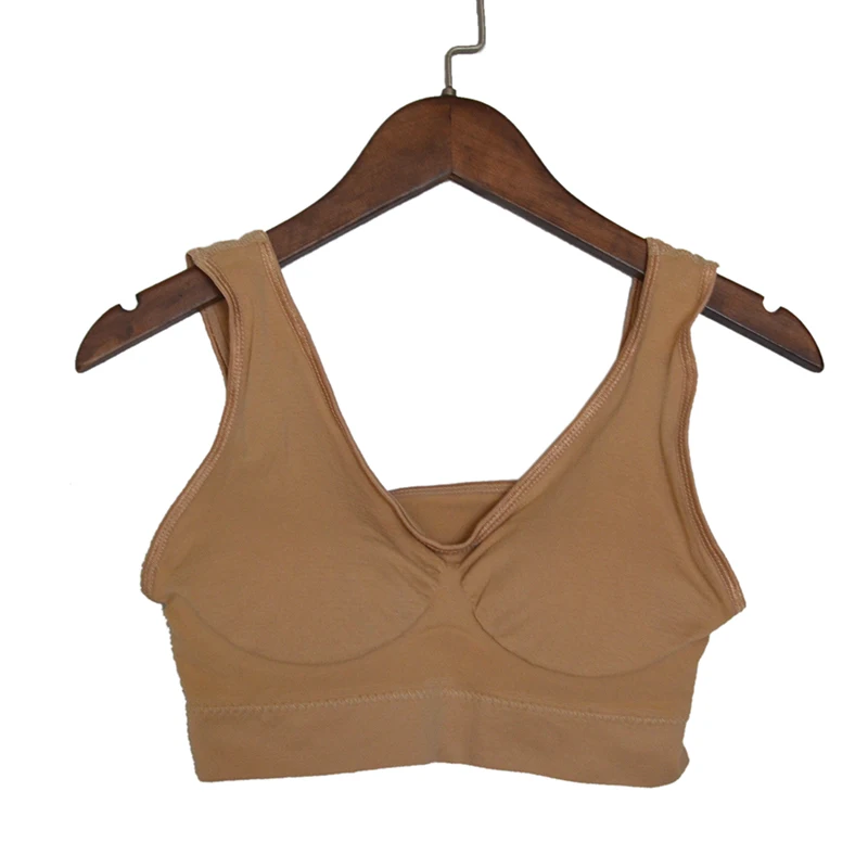 S-4XL 3pcs/set sexy active bra With removable Pad Seamless push up women plus size underwear wireless fitness body shape Bra